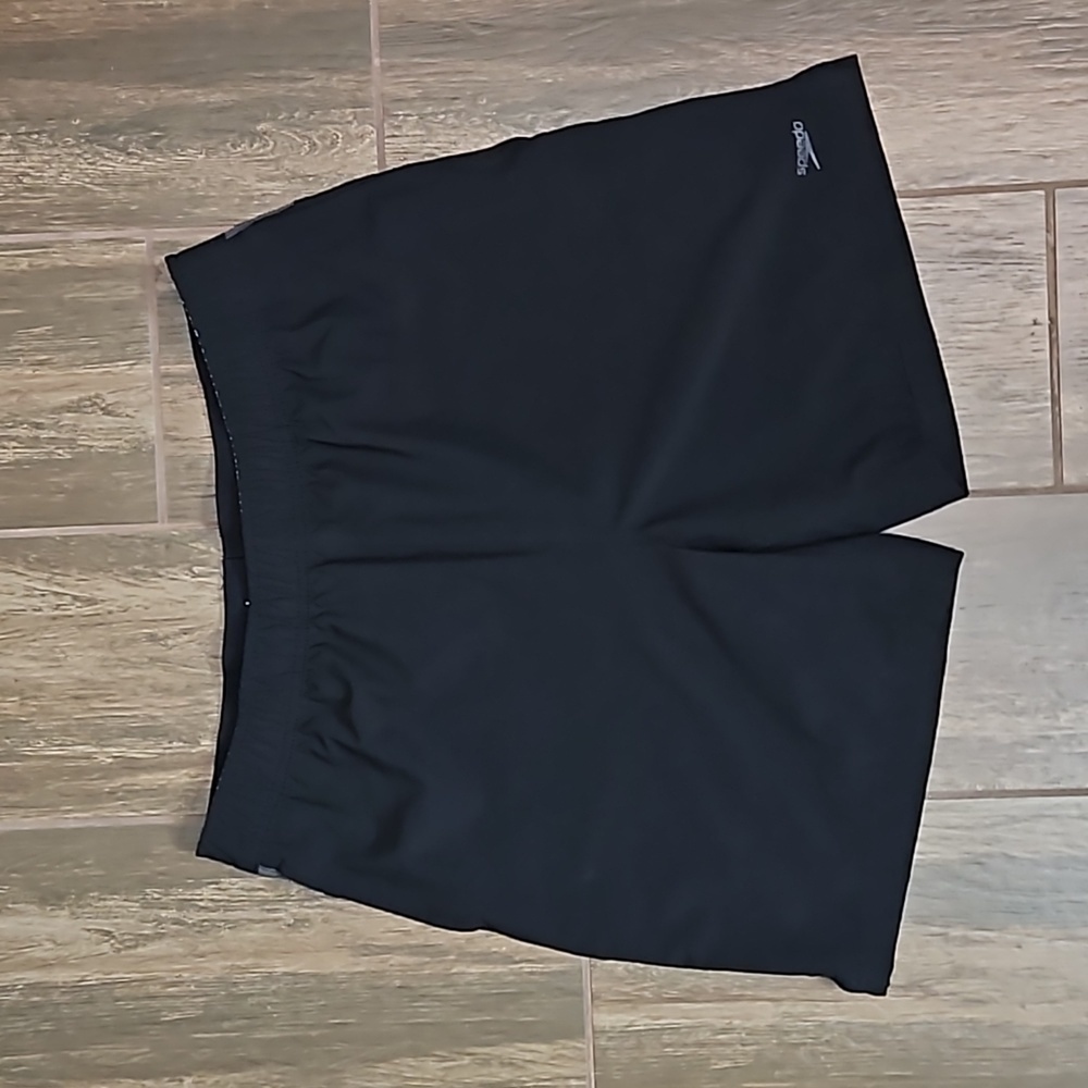 Men’s Speedo Shorts Swim Trunks Sz Large Black